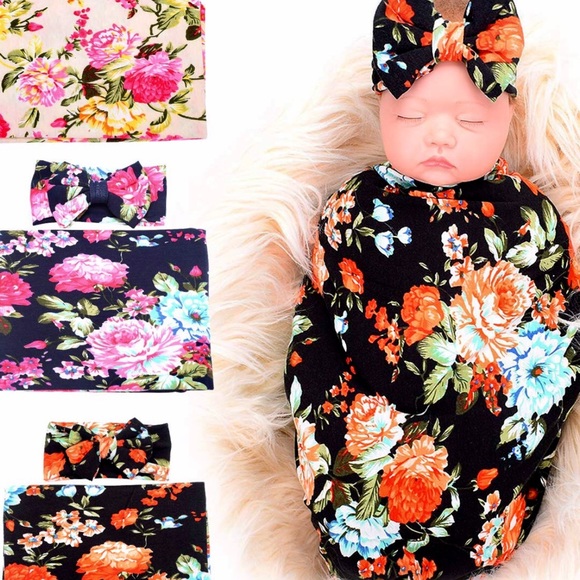 baby wraps and headbands
